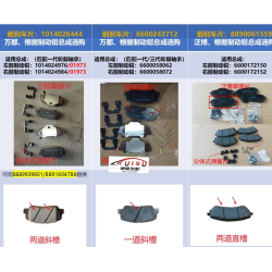 GEELY(BOYUE) PROTON(x70)PAD-FRT BRAKE